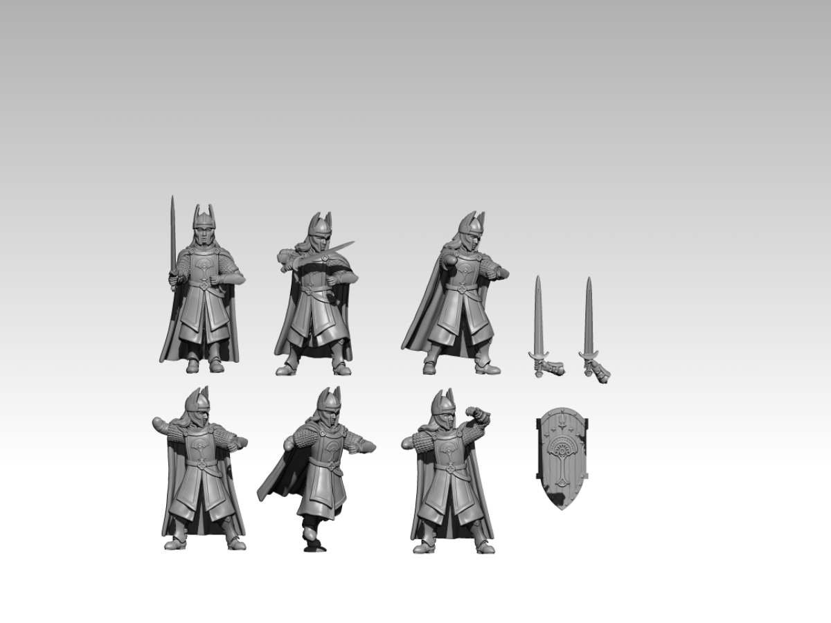 erste Menschen mit Schwert